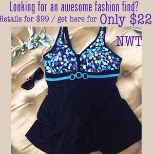 Swim 365 women's swim dress. Plus Sz. 16